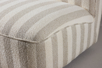 My loungestol – Hvid/Beige