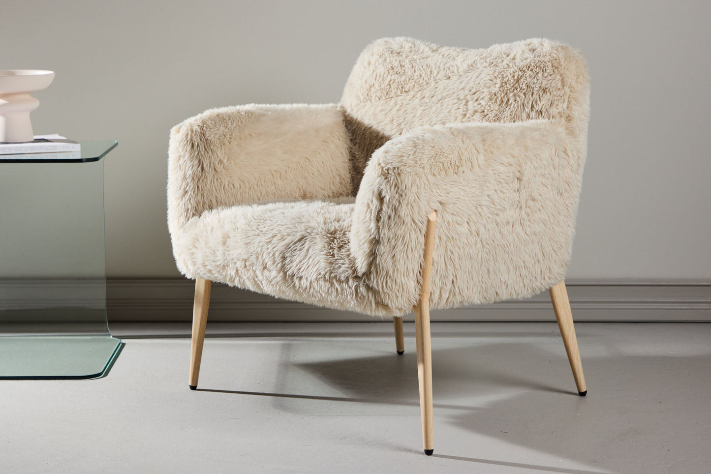 Zenzi lænestol – Beige