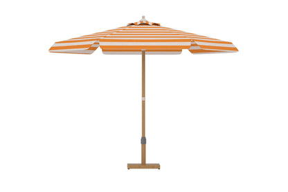 Cerox parasol 270 cm – Fersken/Hvid