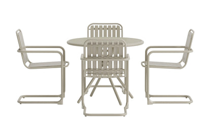 Chios rundt cafésæt – Beige
