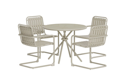 Chios rundt cafésæt – Beige