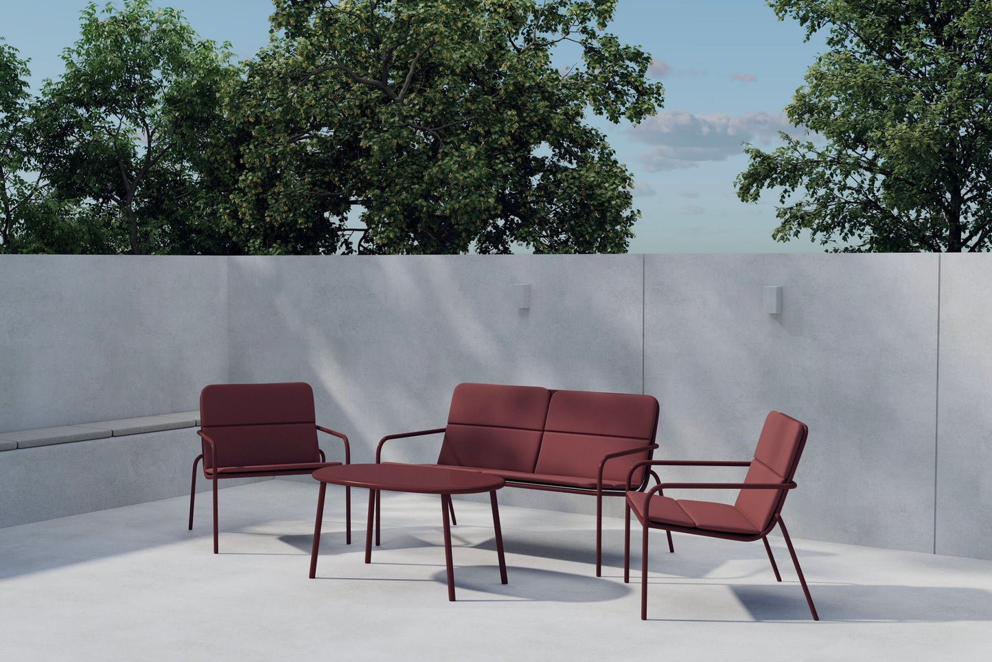 Fourni sofasæt – Bordeaux