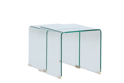 Telemark sidebord sæt (2 stk.) – Glas