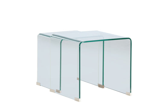 Telemark sidebord sæt (2 stk.) – Glas