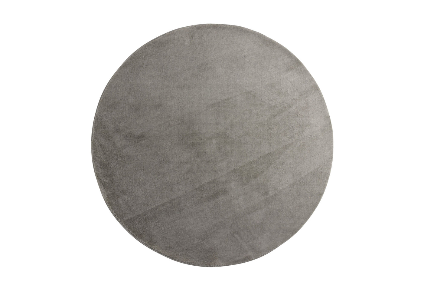 Blanca tæppe 200×200 cm – Rund – Lysegrå