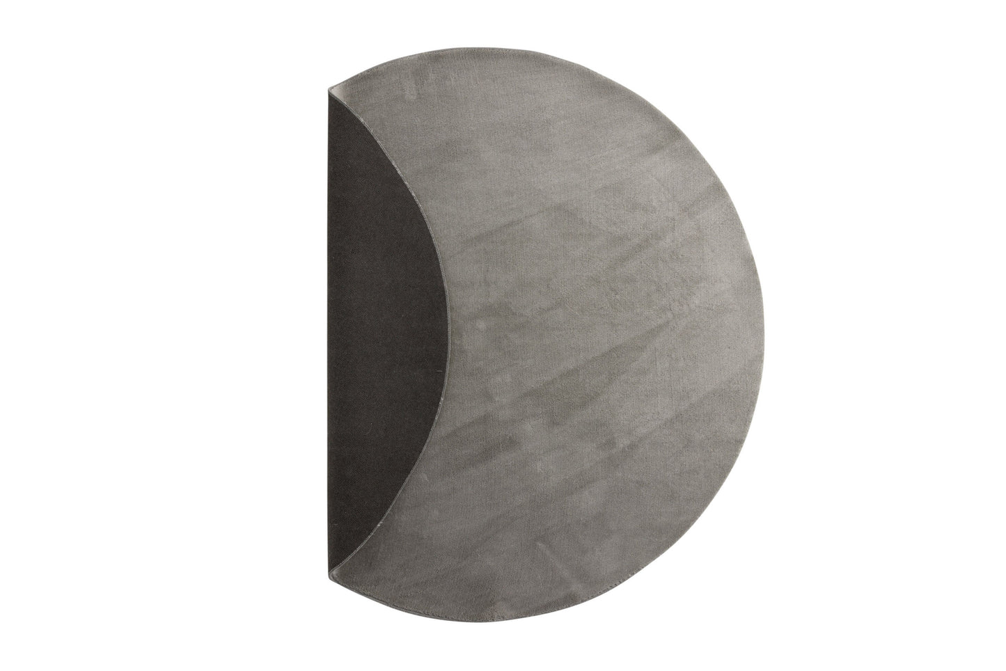 Blanca tæppe 200×200 cm – Rund – Lysegrå
