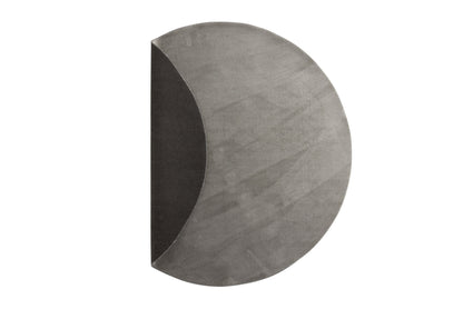 Blanca tæppe 200×200 cm – Rund – Lysegrå