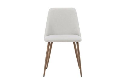 Night Spisebordsstole (2 stk.) – Mokka / Beige Hør