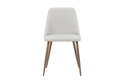 Night Spisebordsstole (2 stk.) – Mokka / Beige Hør