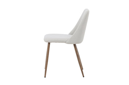 Night Spisebordsstole (2 stk.) – Mokka / Beige Hør