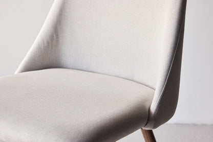 Night Spisebordsstole (2 stk.) – Mokka / Beige Hør