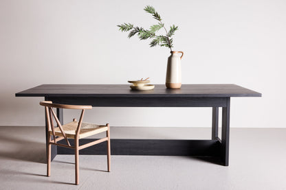 Milly Spisebord 100×235 cm – Sort