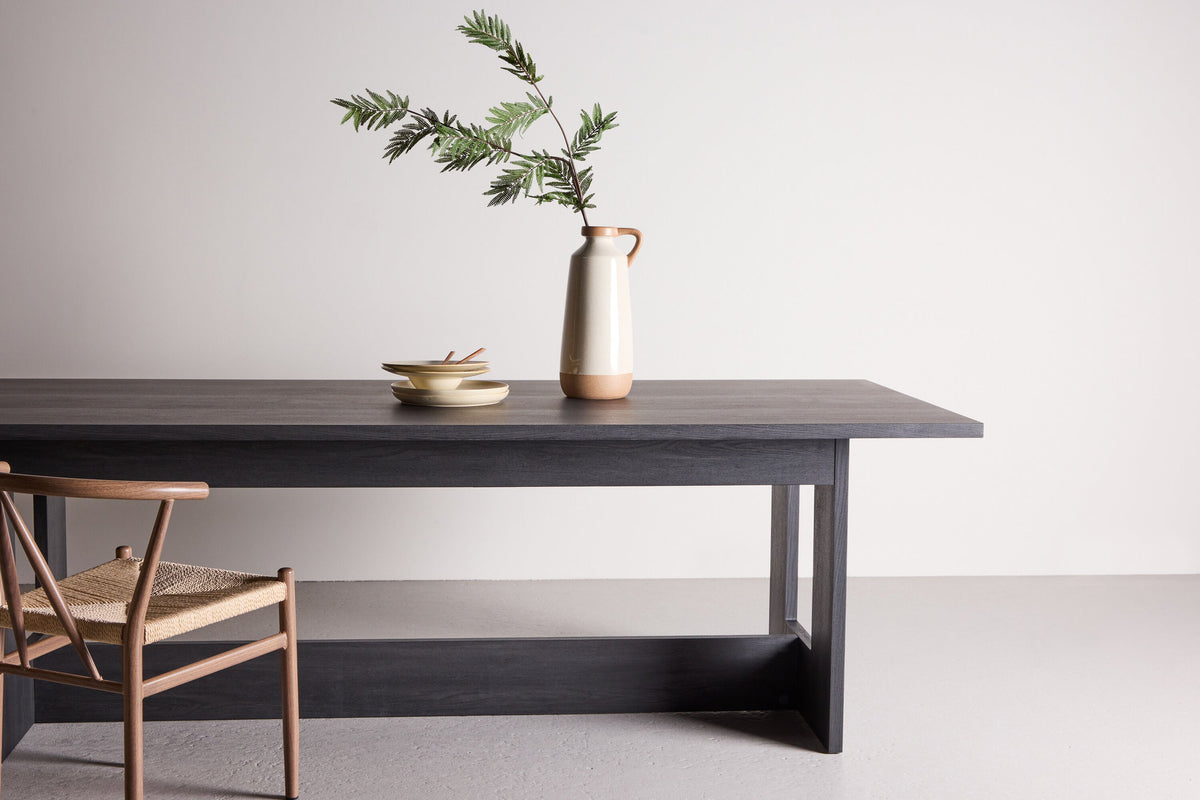 Milly Spisebord 100×235 cm – Sort
