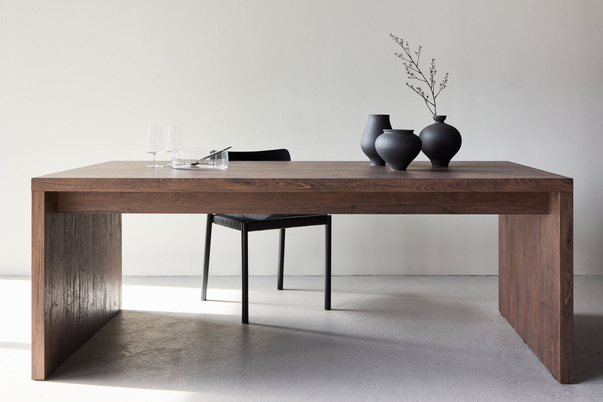 Evone Spisebord 100×200 cm – Mokka