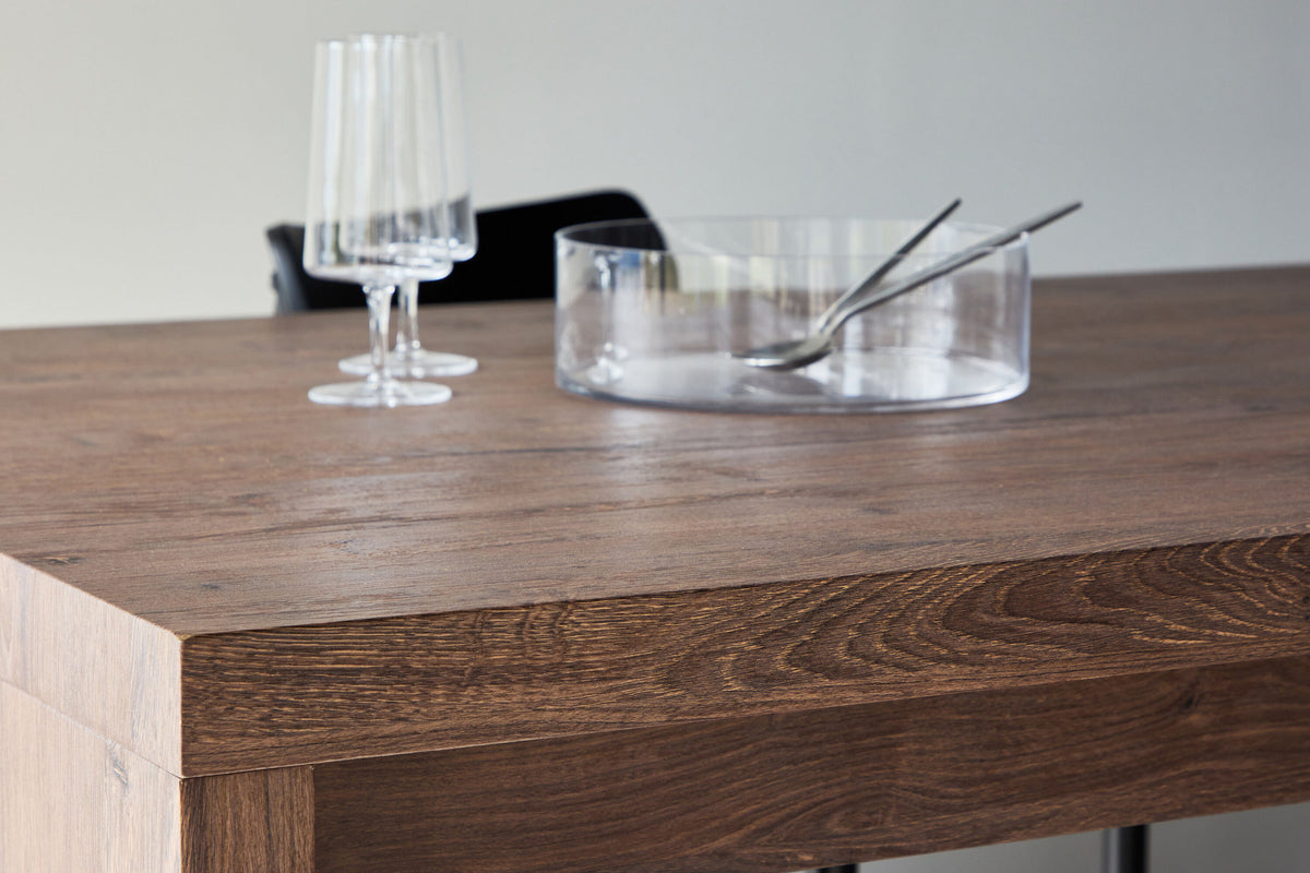 Evone Spisebord 100×200 cm – Mokka