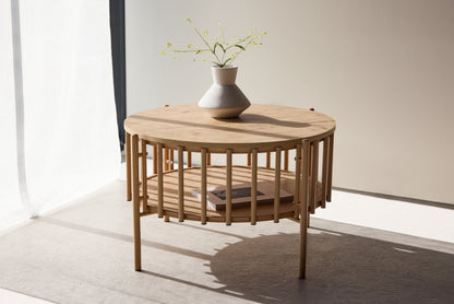 Rubbo Sofabord 80×50 cm – Trælook / Natur