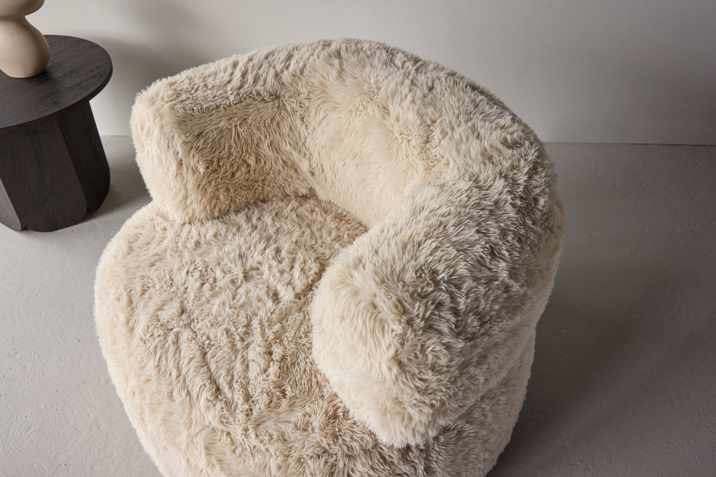 Gert Lænestol – Offwhite Bouclé