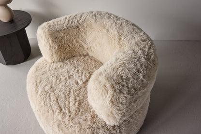Gert Lænestol – Offwhite Bouclé