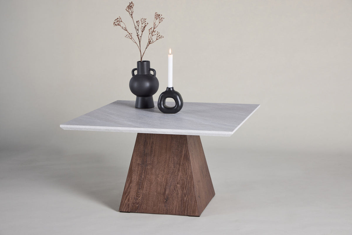 Cael Sofabord 80×80×45 cm – Mokka / Stenlook