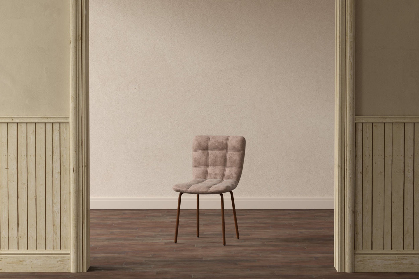 Punsch Spisebordsstole (2 stk.) – Brun Velour