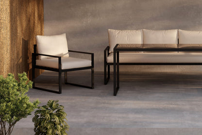 Catania sofasæt – Sort/Beige