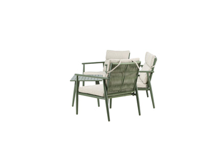 Mazzaro sofasæt – Grøn/Beige