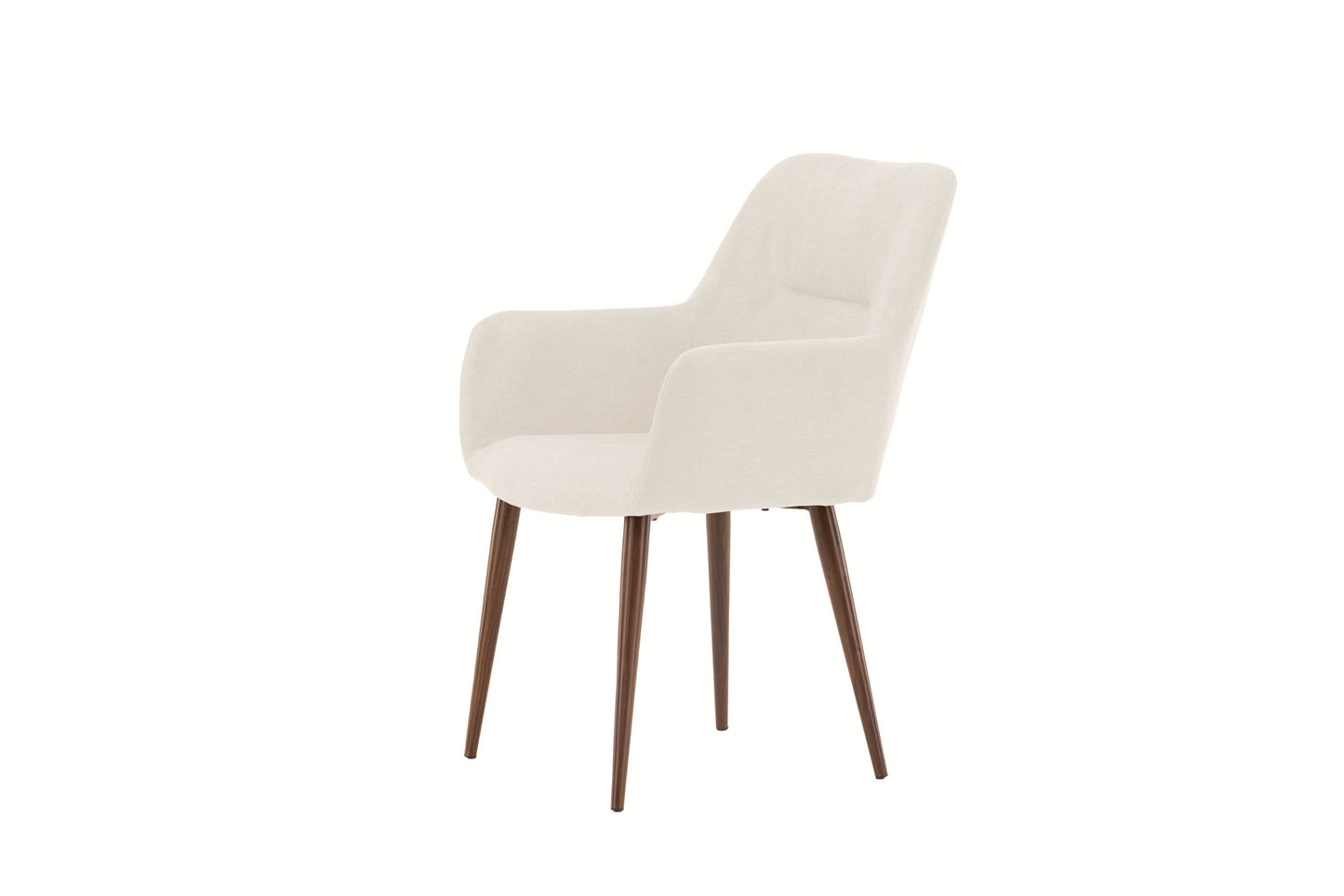 Tomorrow Spisebordsstole (2 stk.) – Mokka / Beige Hør