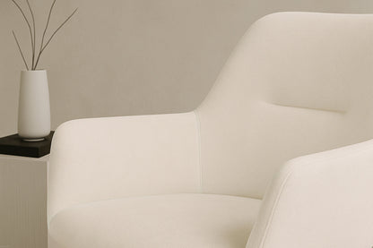 Tomorrow Spisebordsstole (2 stk.) – Mokka / Beige Hør