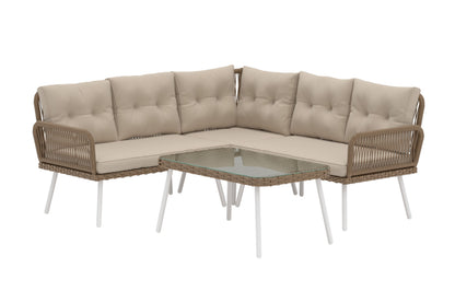 Ibiza hjørnesofasæt – Naturflet/Beige