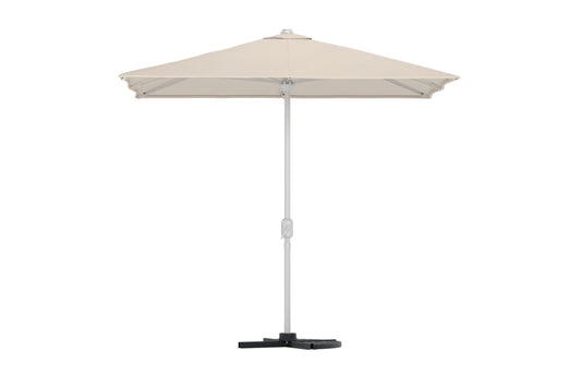 Leeds parasol 293×264×293 cm – Beige/Sølv