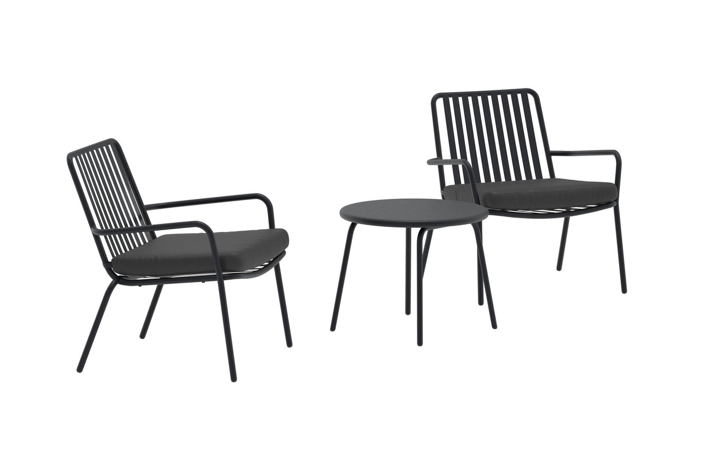 Mykonos loungesæt – Sort