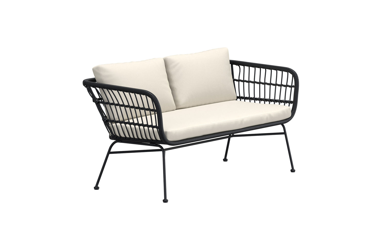 Isola loungesofa – Sort