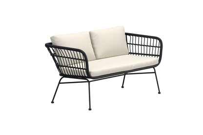 Isola loungesofa – Sort