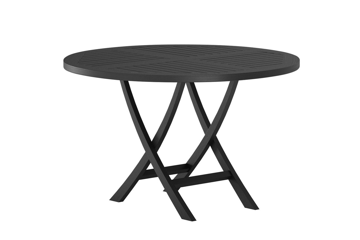 Kenya rundt spisebord Ø120 cm – Sort