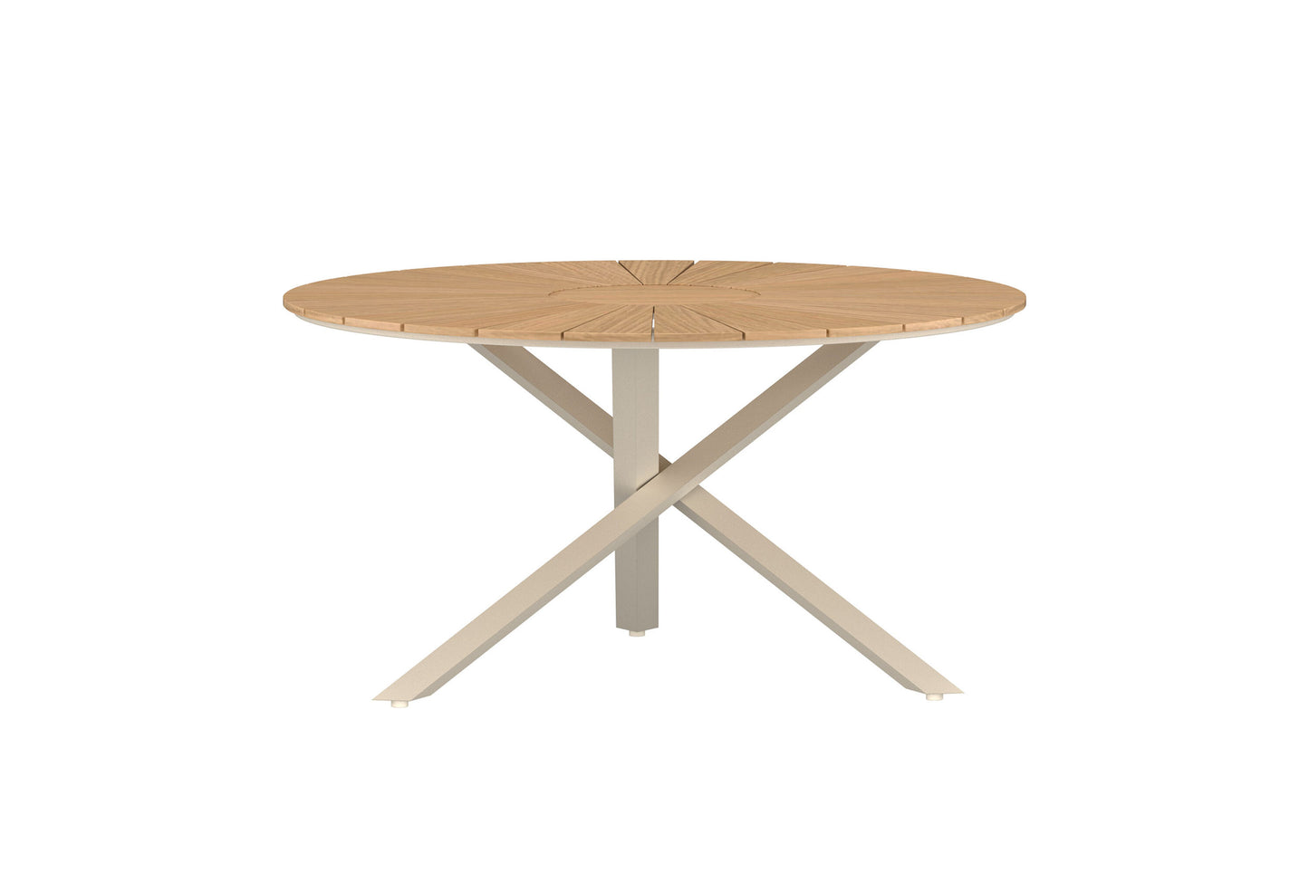 Mexico rundt spisebord Ø140 cm – Beige