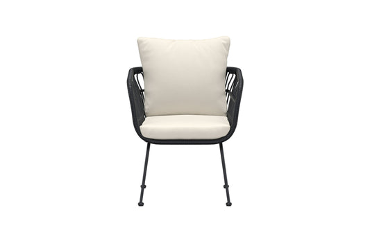 Isola loungestol – Sort