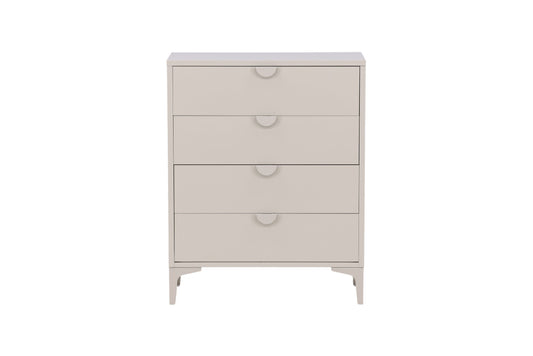 Piring Kommode med 4 Skuffer – Beige