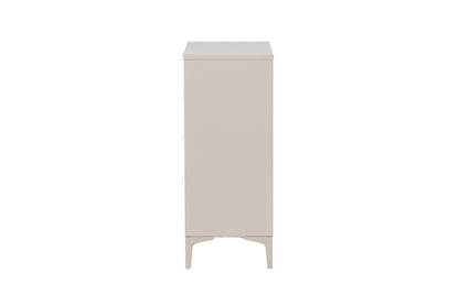 Piring Kommode med 4 Skuffer – Beige