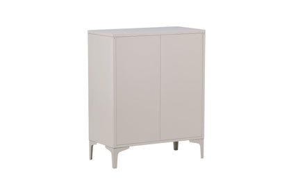 Piring Kommode med 4 Skuffer – Beige
