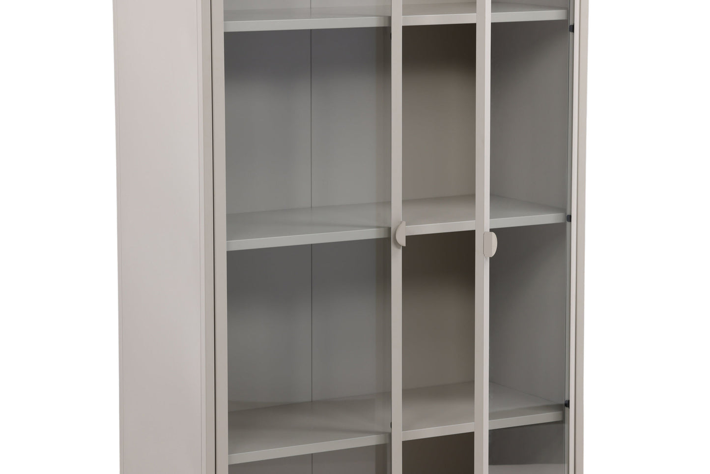 Piring Vitrineskab – Beige