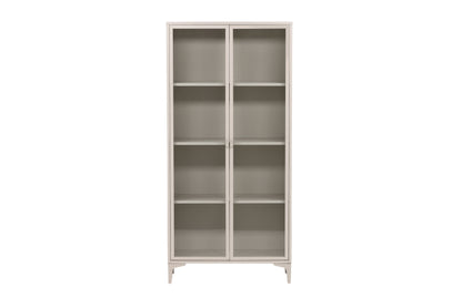Piring Vitrineskab – Beige