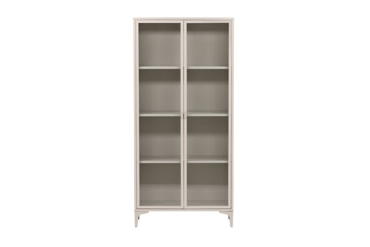 Piring Vitrineskab – Beige