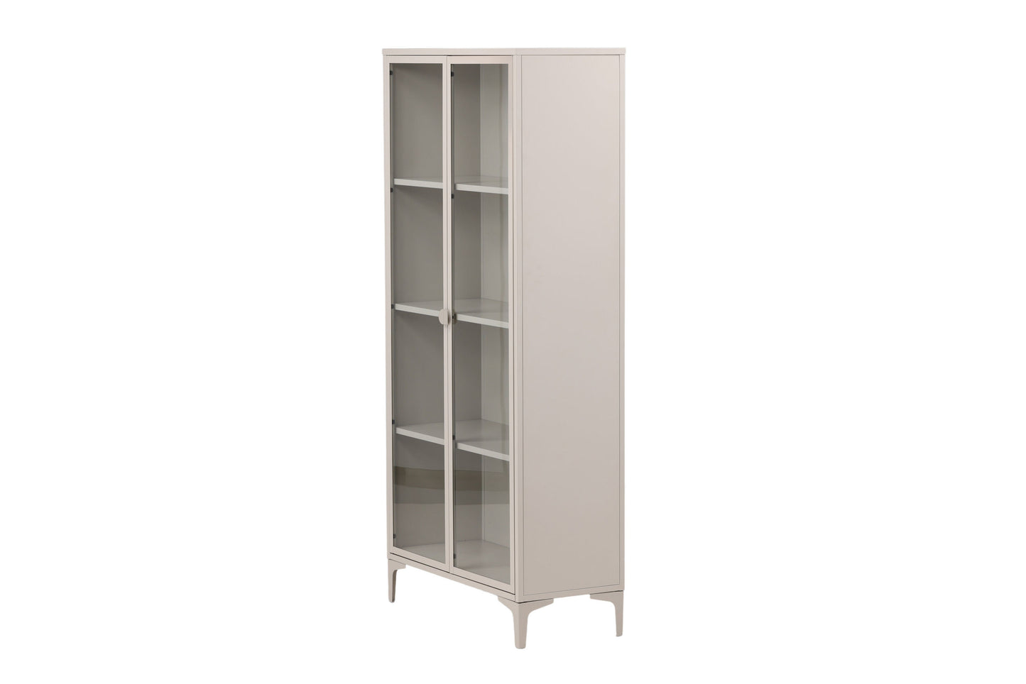 Piring Vitrineskab – Beige