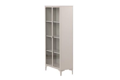 Piring Vitrineskab – Beige