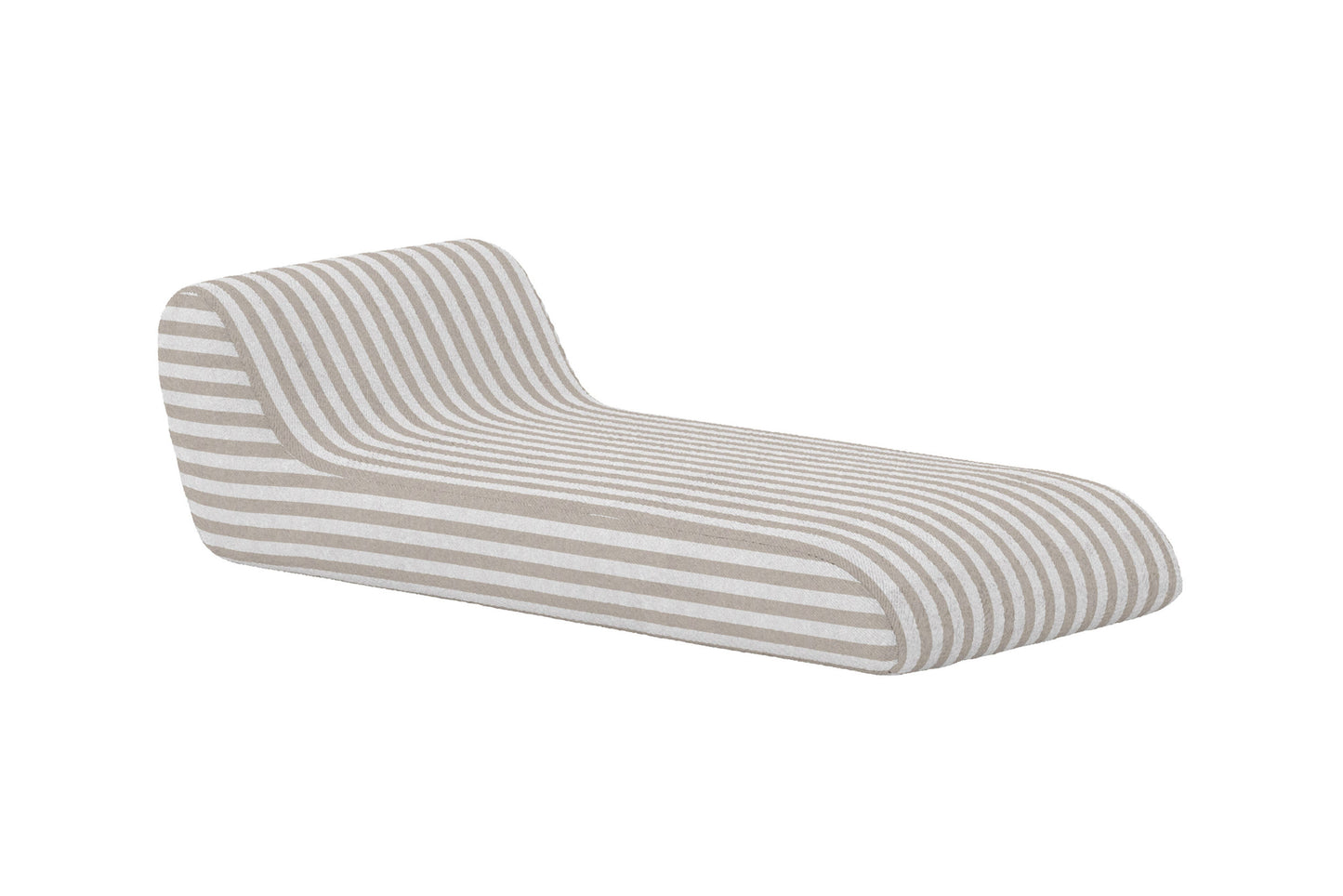 Redang oppustelig loungestol 168,5×85×51 cm – Hvid/Beigestribet