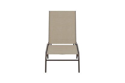 Kastos loungestol – Brun/Beige
