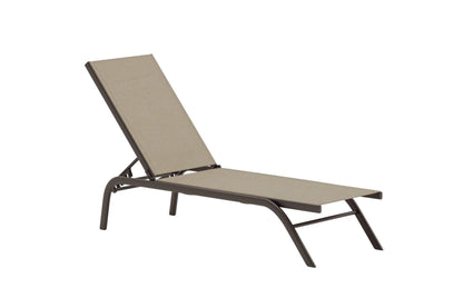 Kastos loungestol – Brun/Beige